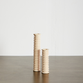 Spiral Wood Candle Holder