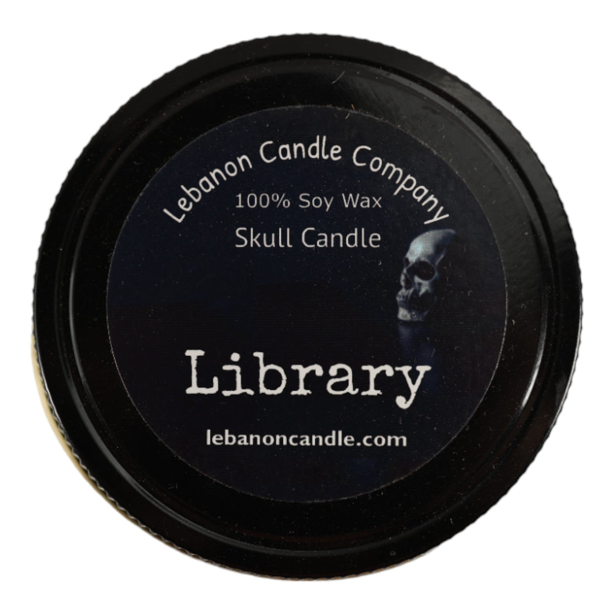 Library Skull Candle