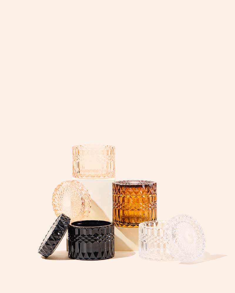 Posh Candle Vessel & Lid