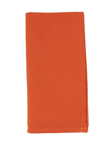 Fennco Styles Classic Solid Design Napkins, 20-inch Square, Set of 4