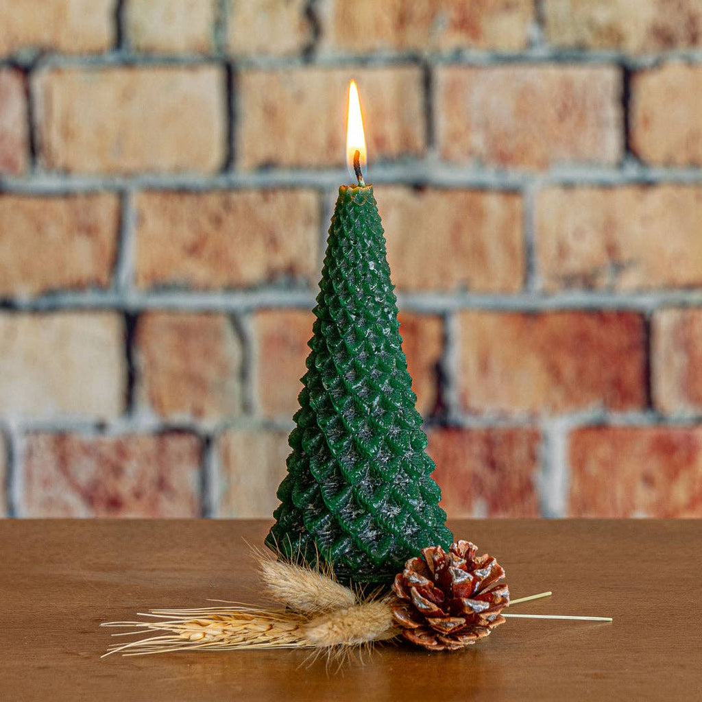 Forest Sculpted Tree Candle