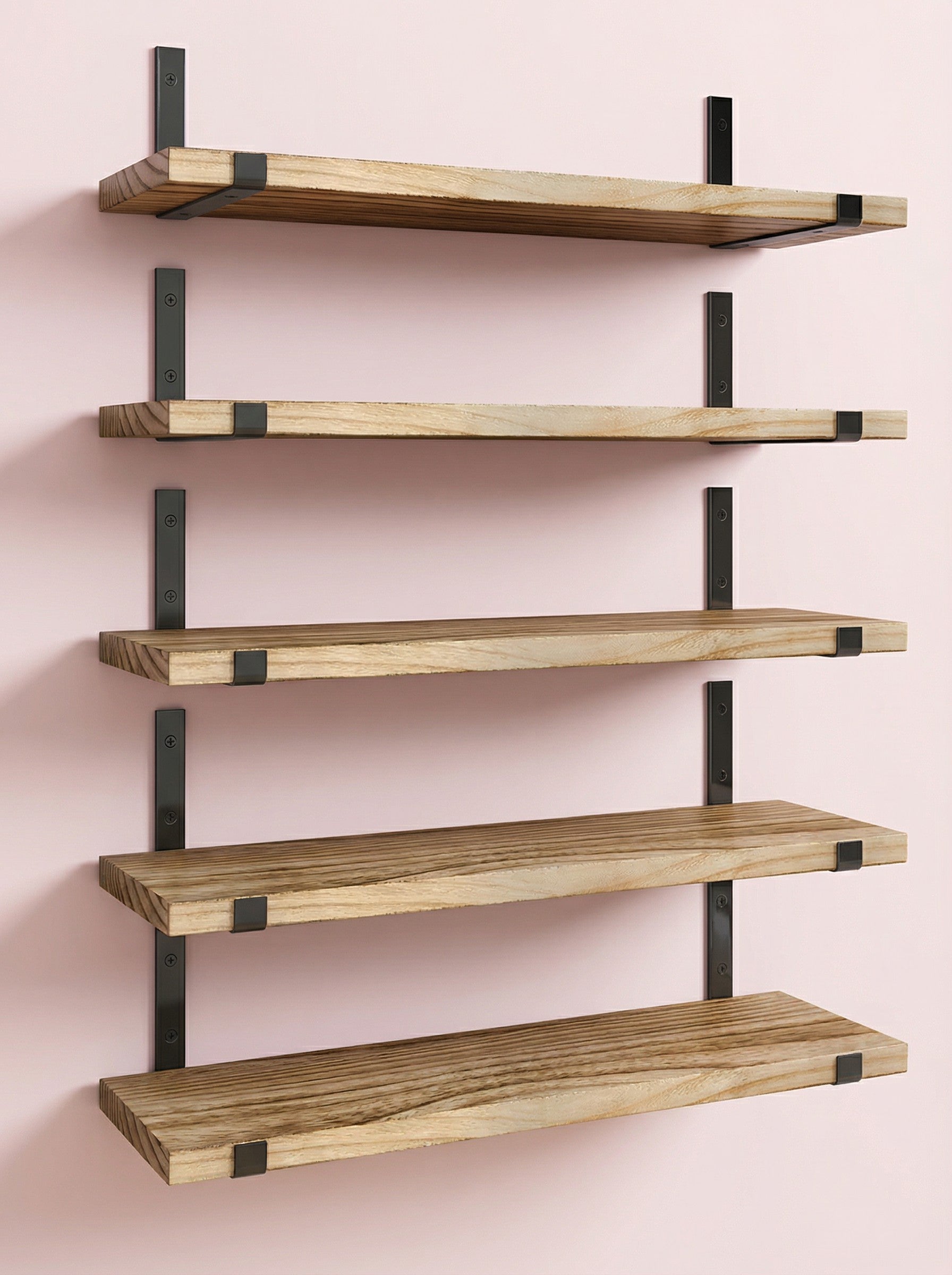 Rustic Floating Shelves