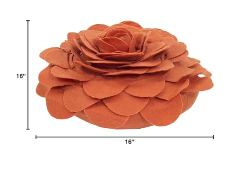 Flower Pillow, 16 in.