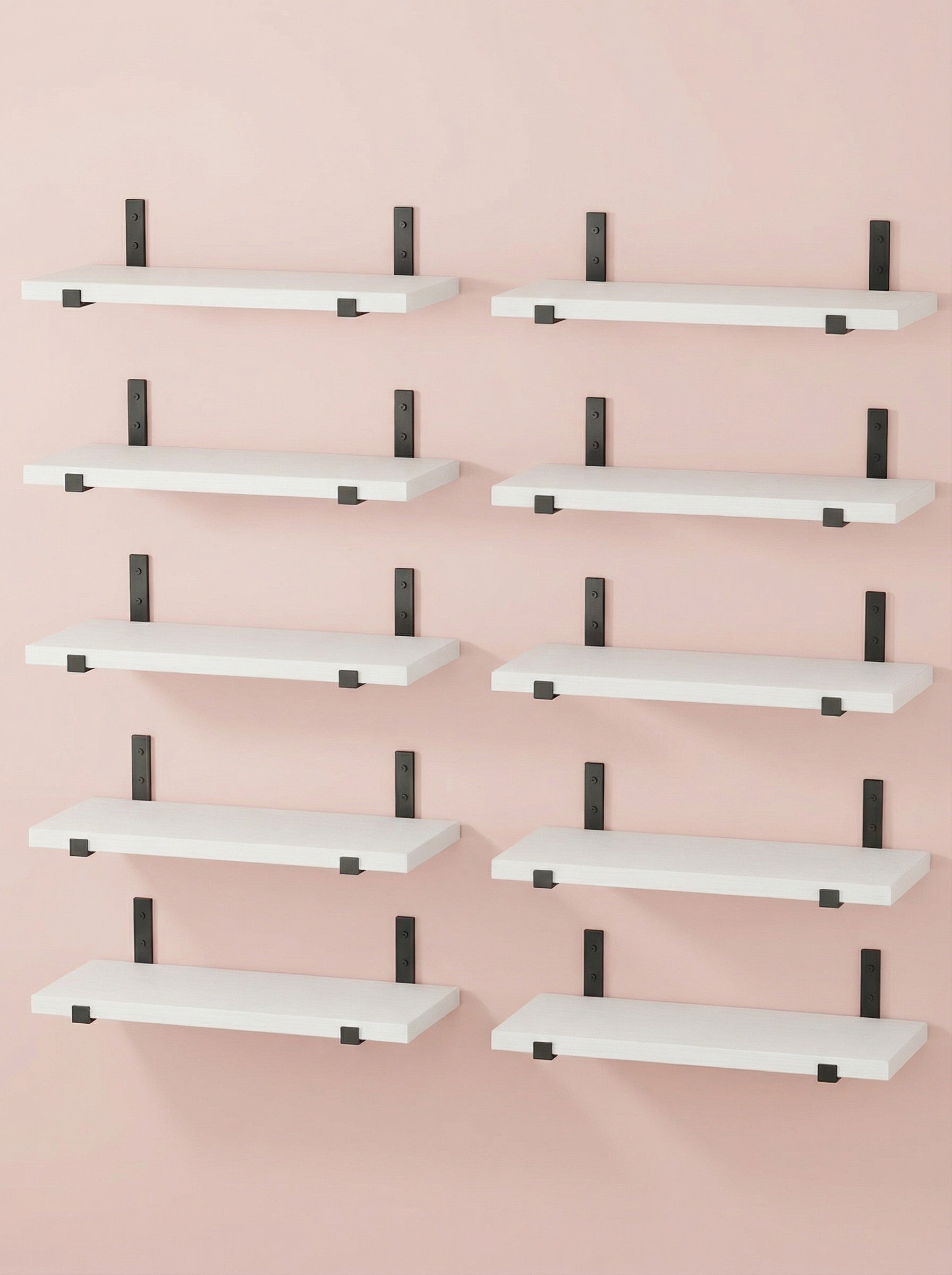 Rustic Floating Shelves
