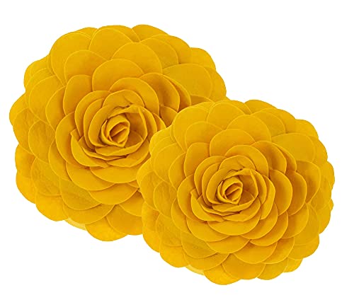 Flower Pillow, 16 in.