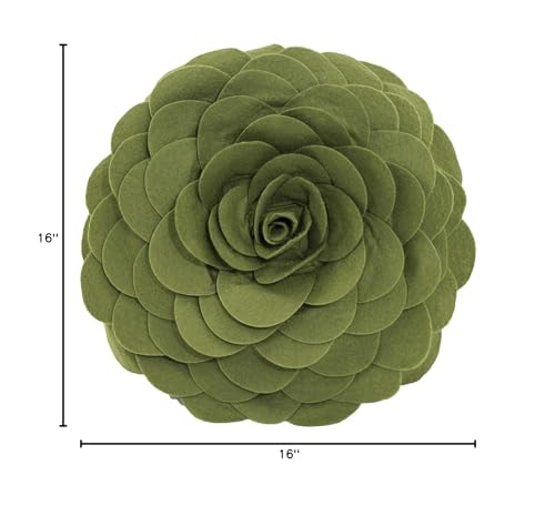 Flower Pillow, 16 in.