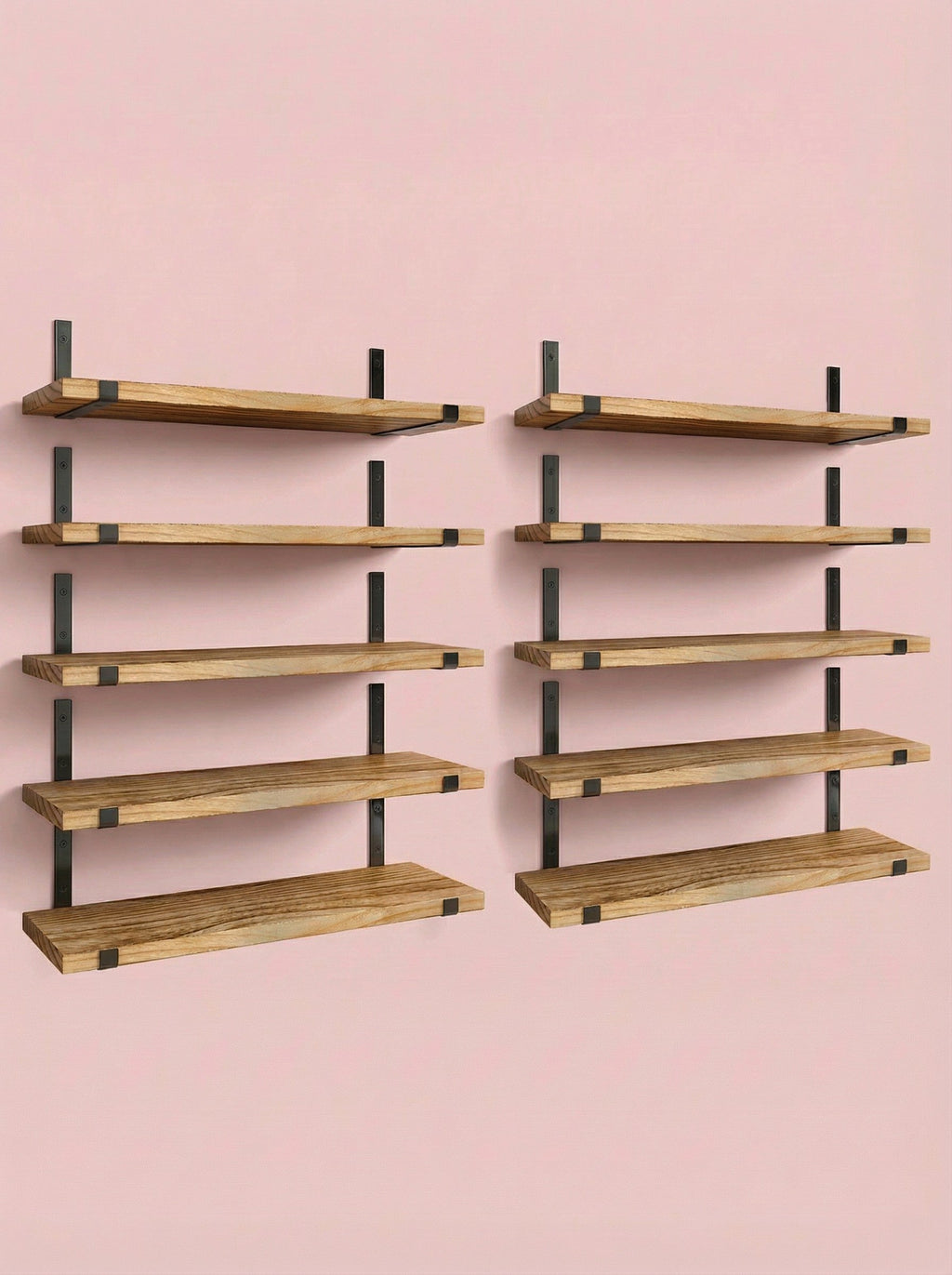 Rustic Floating Shelves