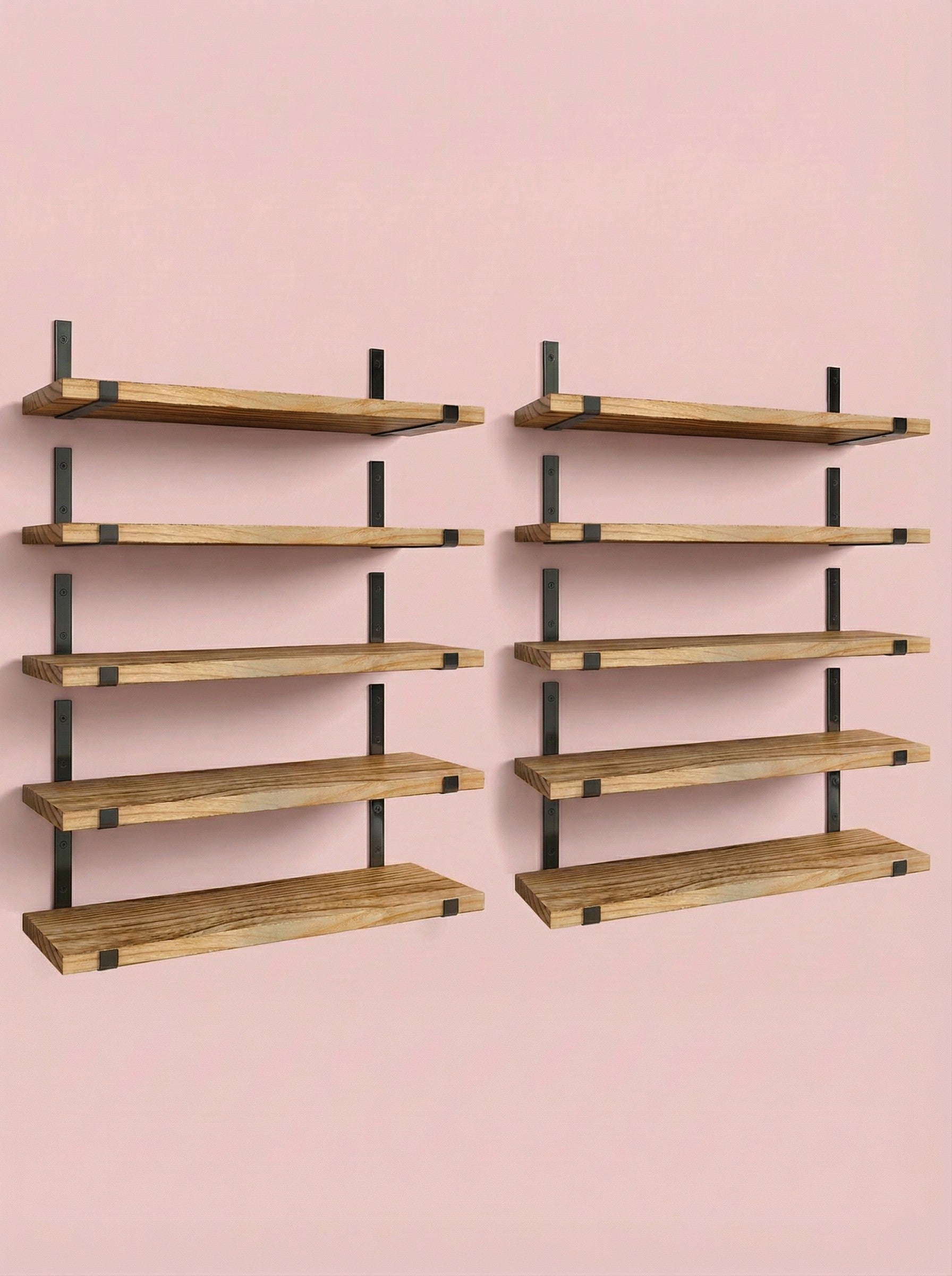 Rustic Floating Shelves