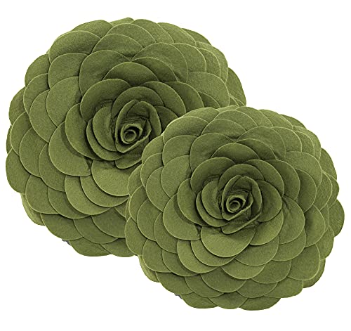 Flower Pillow, 16 in.