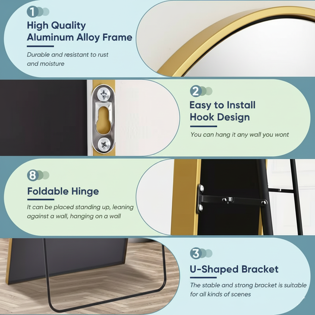 Arched Body Mirror