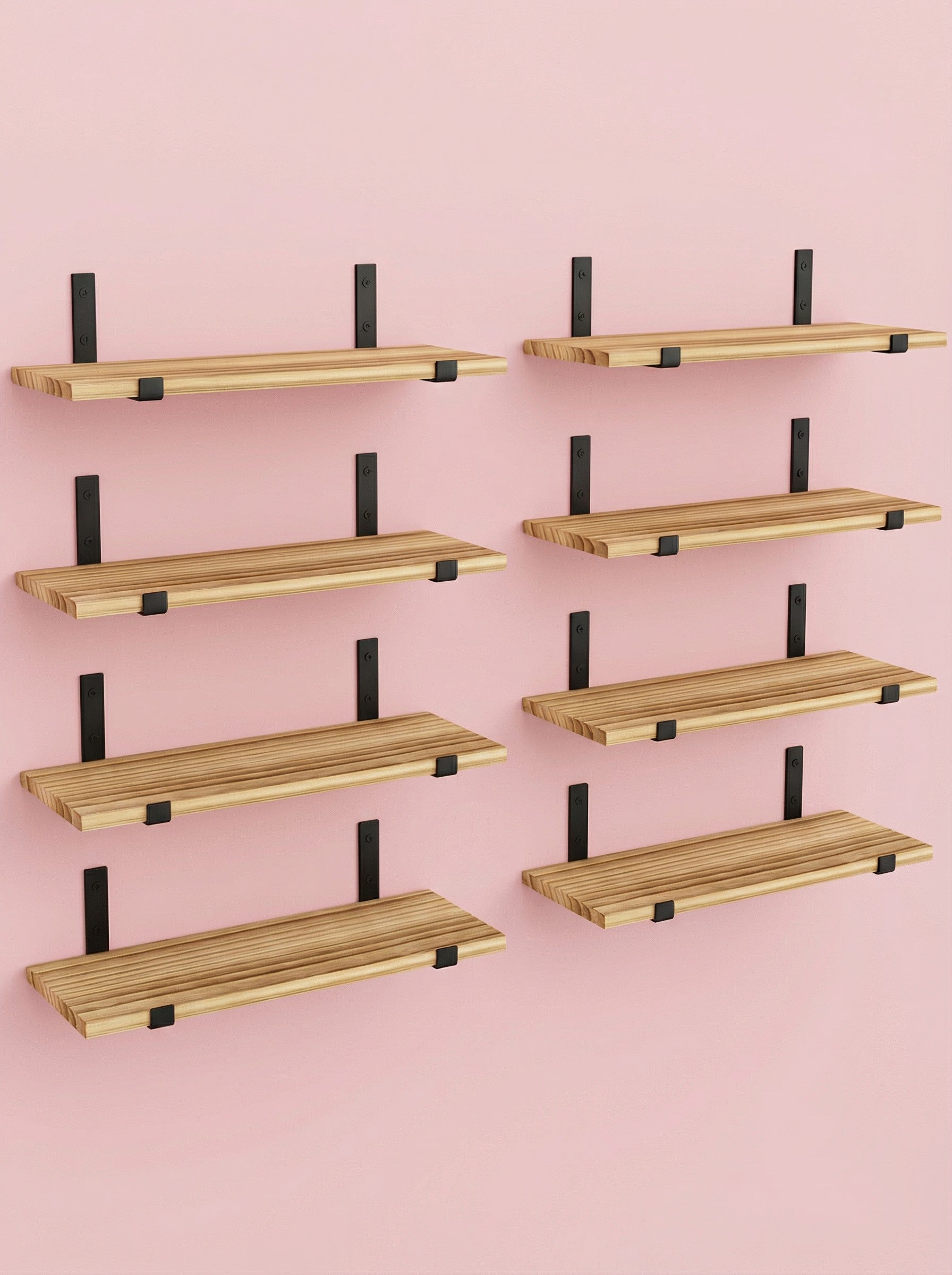 Rustic Floating Shelves