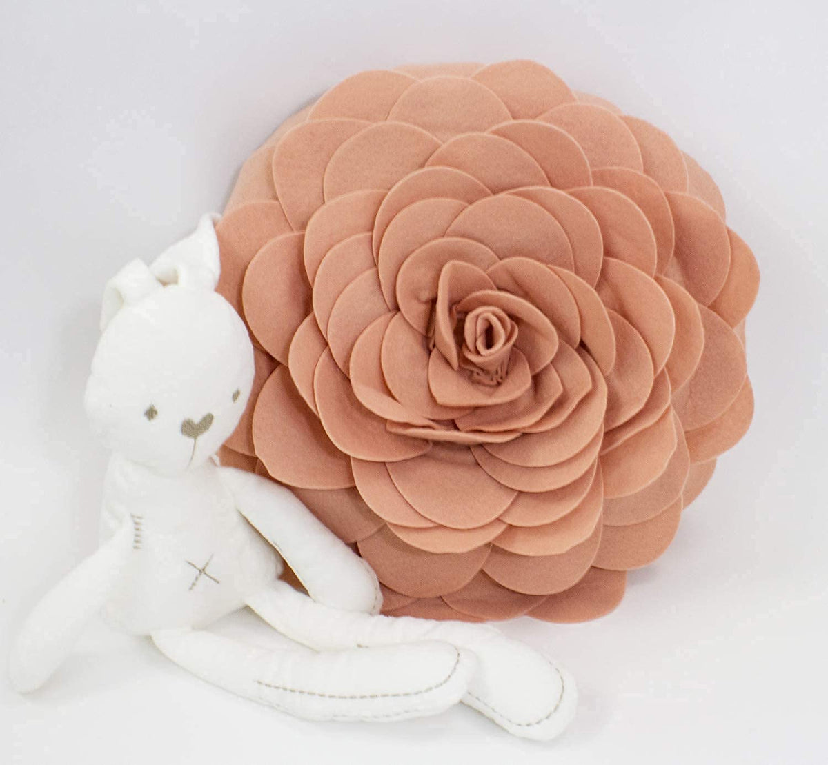 Flower Pillow, 16 in.