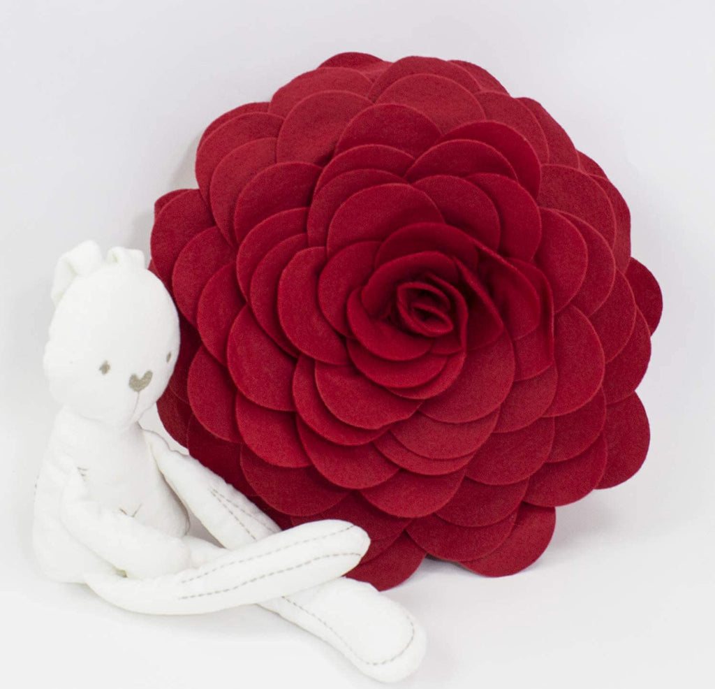 Flower Pillow, 16 in.