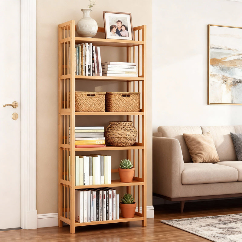 Bamboo Bookshelf