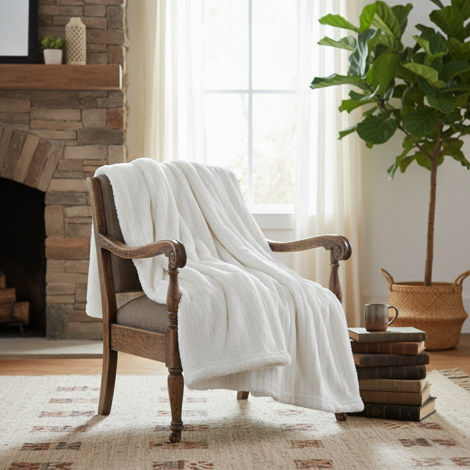 White Ivory Blanket