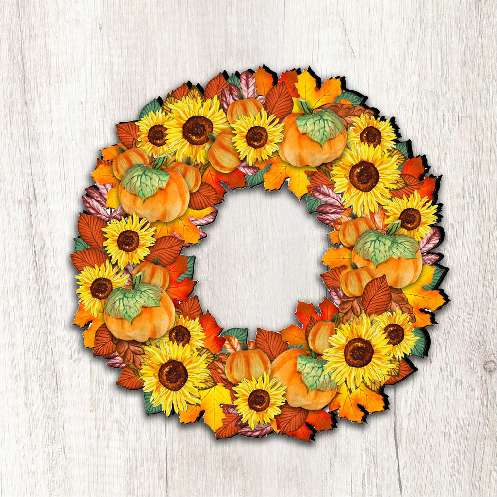 Fall Holiday Door Wreath