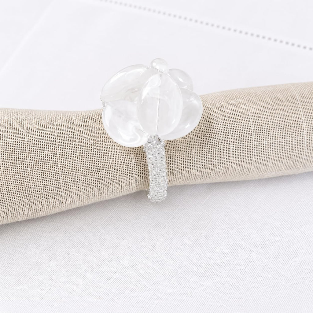 Brown Beaded Napkin Rings
