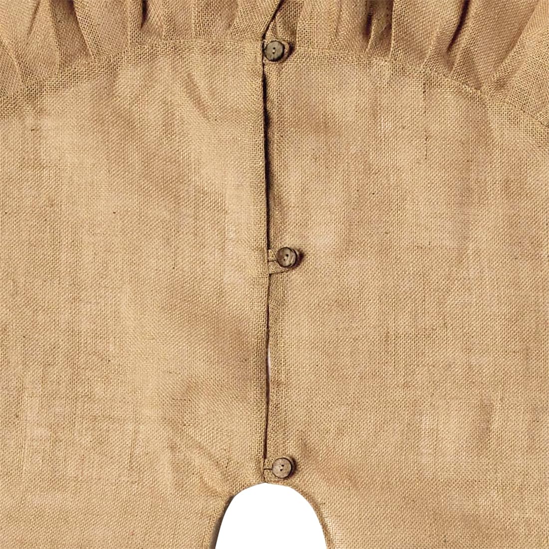 Natural Ruffled Jute Tree Skirt