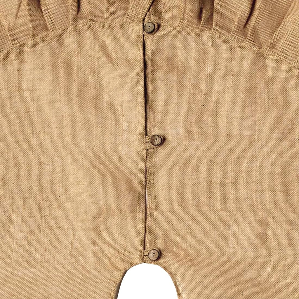 Natural Ruffled Jute Tree Skirt