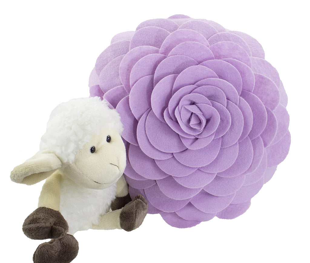 Flower Pillow, 16 in.