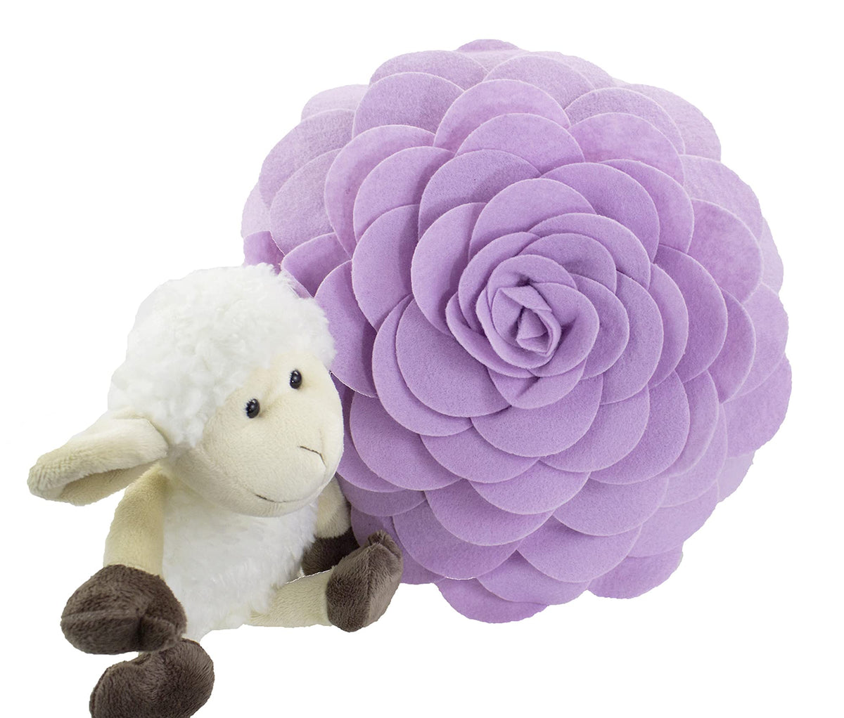 Flower Pillow, 16 in.