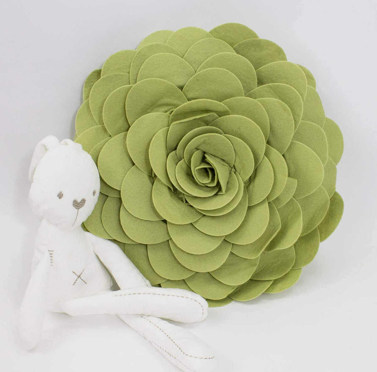 Flower Pillow, 16 in.