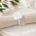 Brown Beaded Napkin Rings