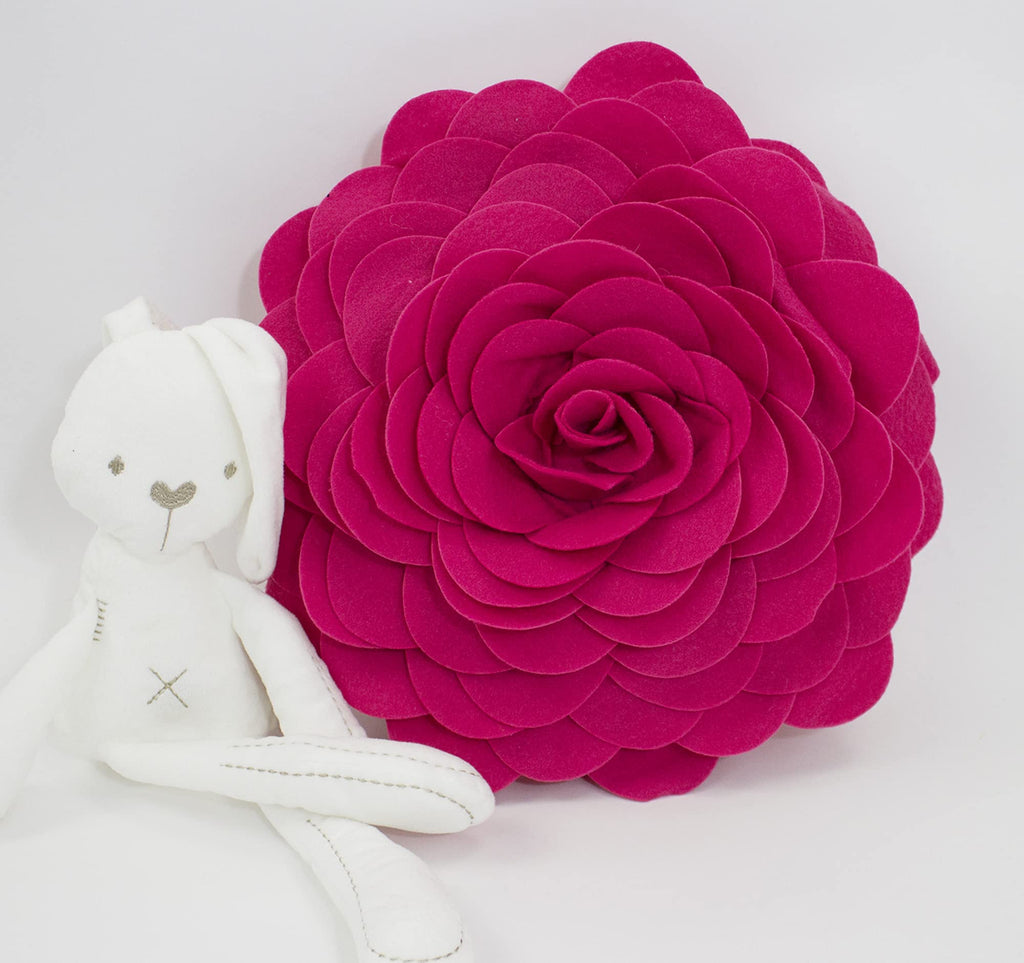 Flower Pillow, 16 in.