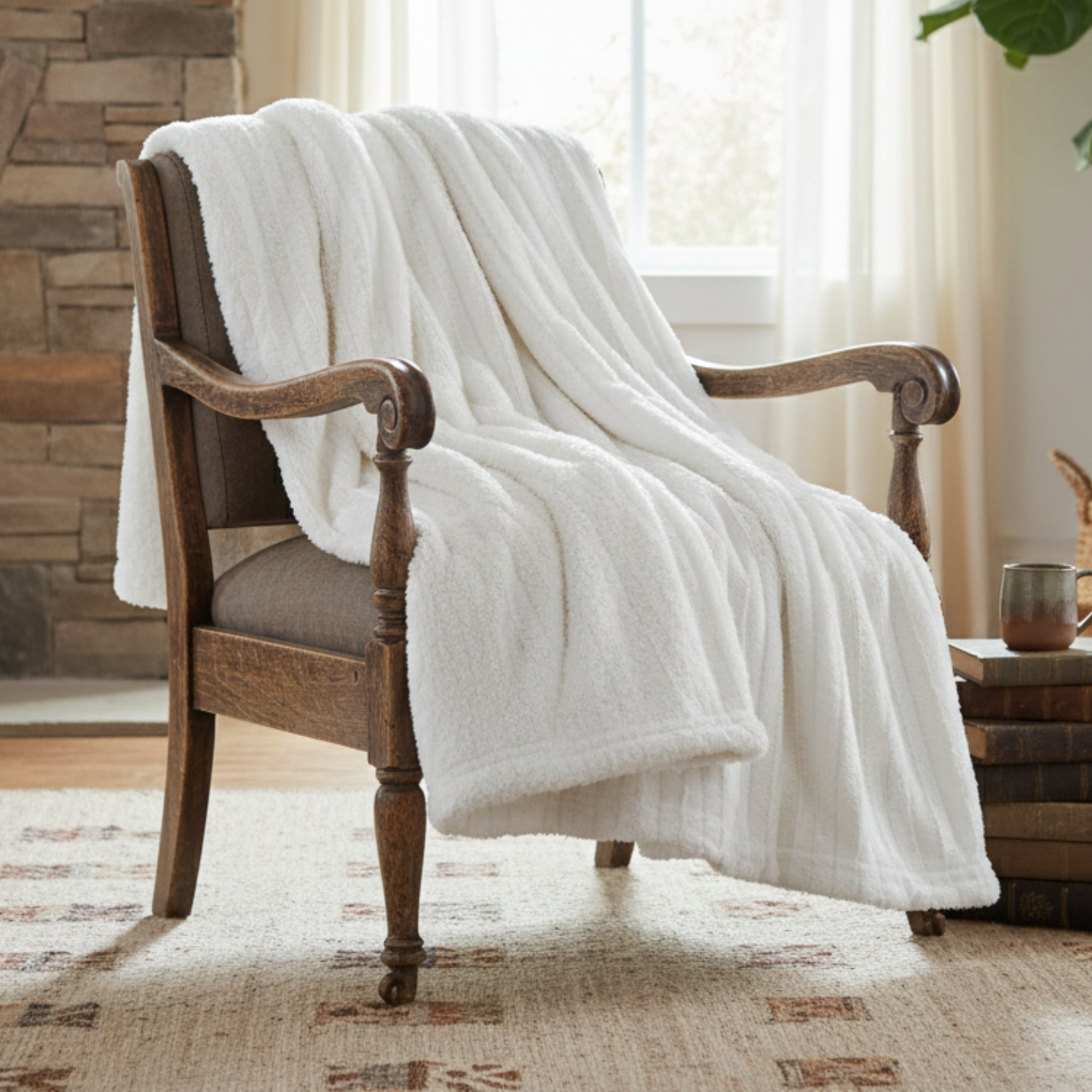 White Ivory Blanket
