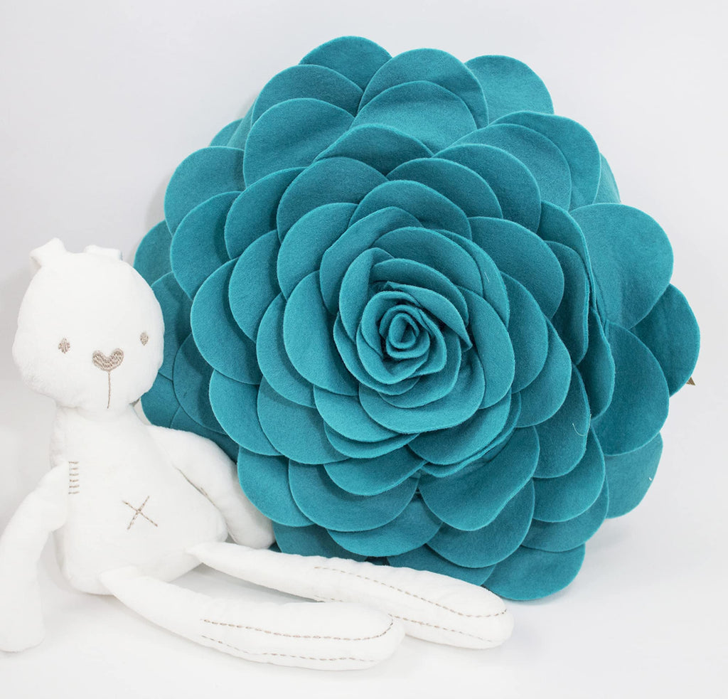 Flower Pillow, 16 in.