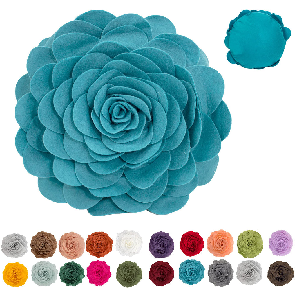 Flower Pillow, 16 in.