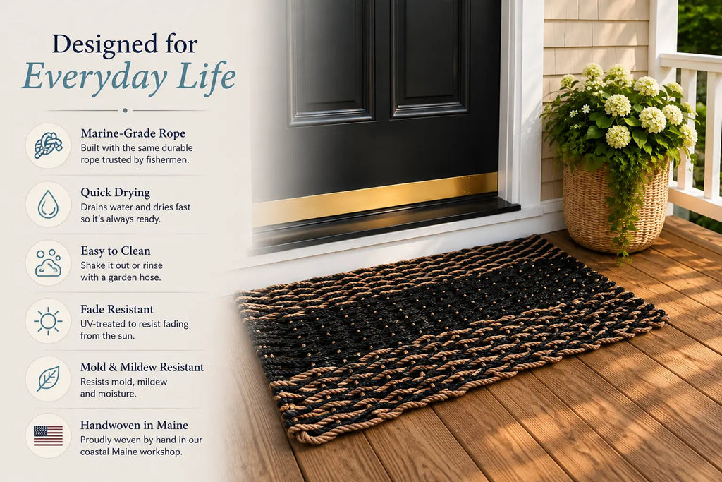 Lobster Rope Doormat