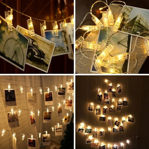 40 LED Photo Clip Cable Lights