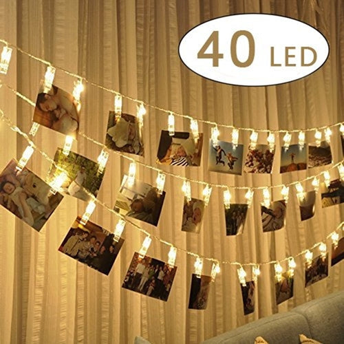 40 LED Photo Clip Cable Lights