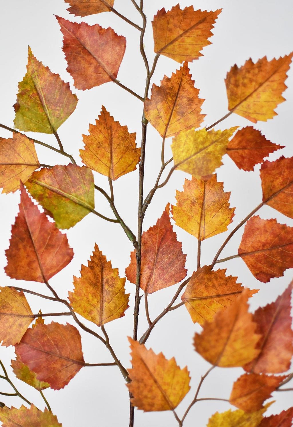 26" Faux Birch Leaf Stem