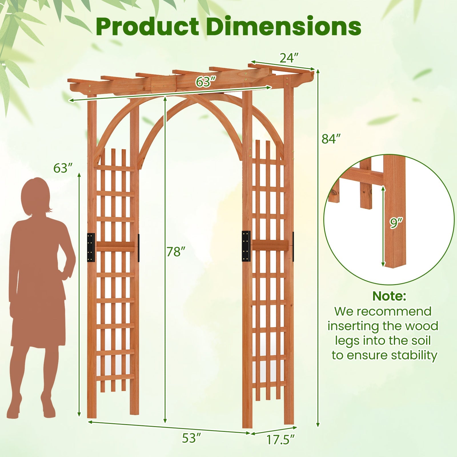 Garden Arch Trellis