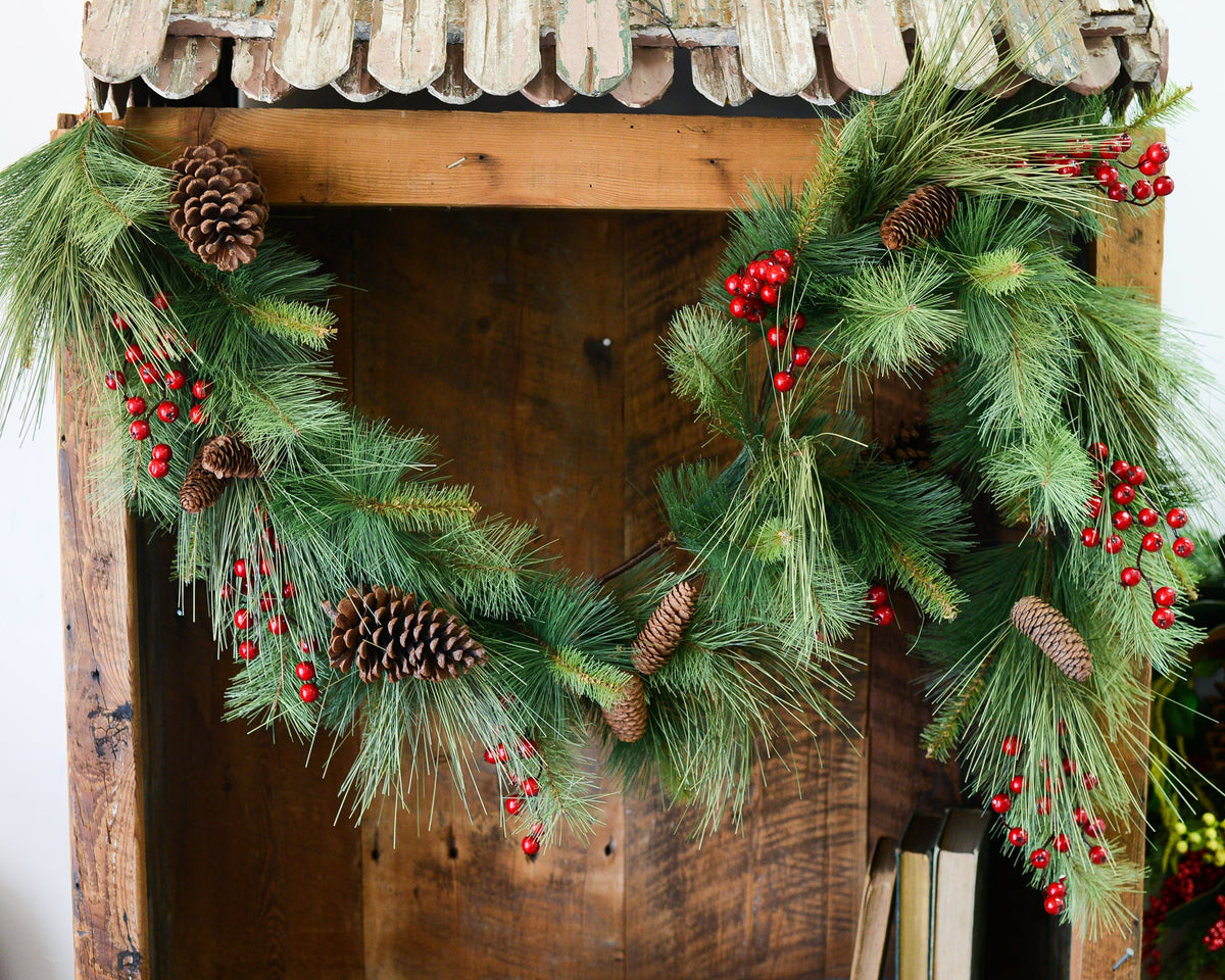 Adirondack Pine Garland, 6 ft.