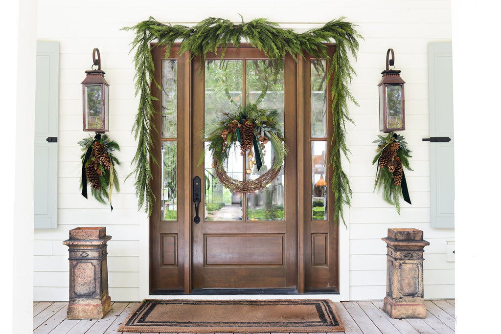 Faux Cedar Garland, 6 ft.