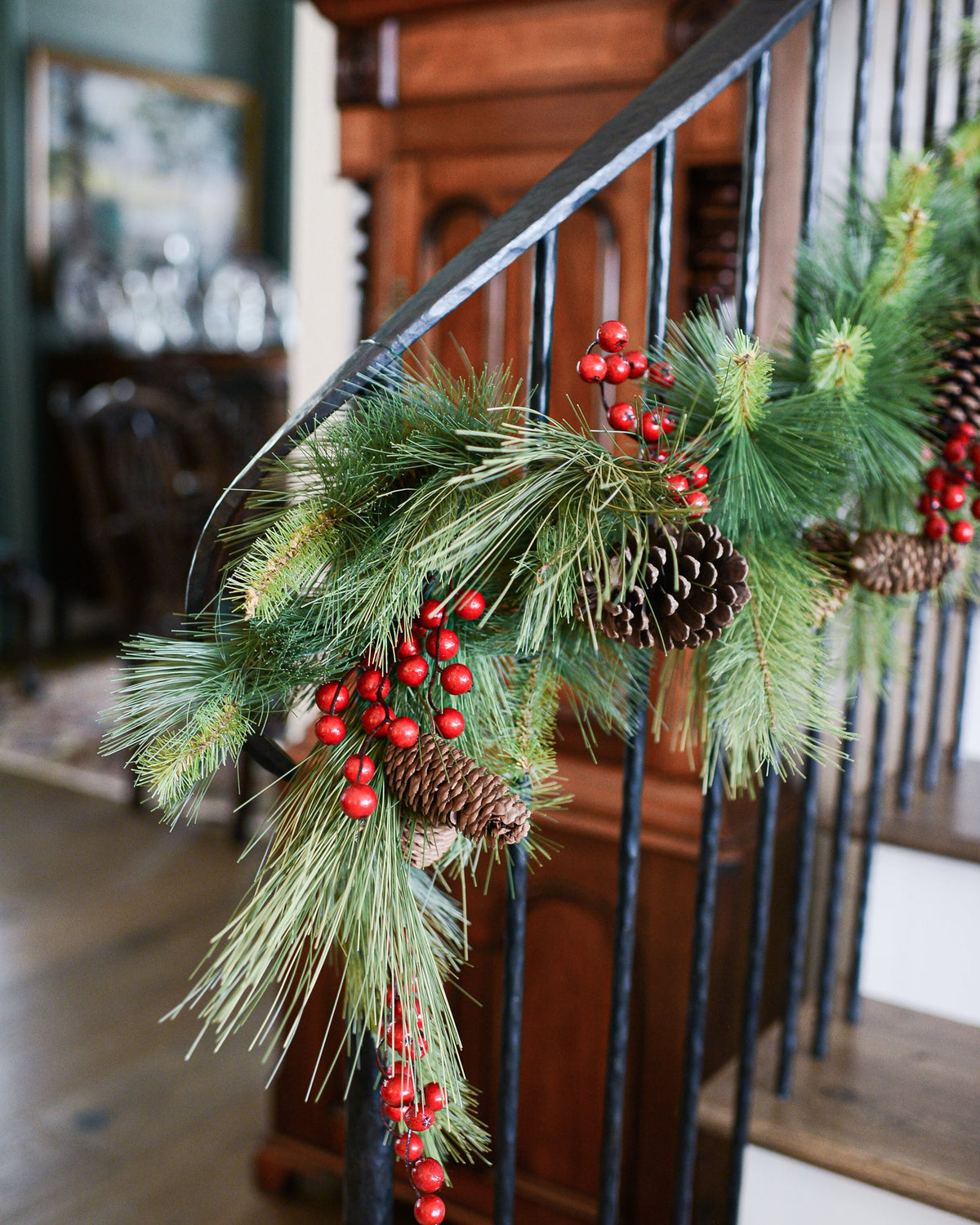 Adirondack Pine Garland, 6 ft.