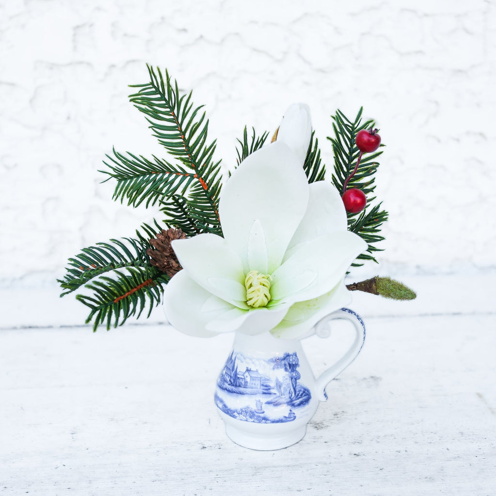 Sea Pines Mini Faux Bouquet
