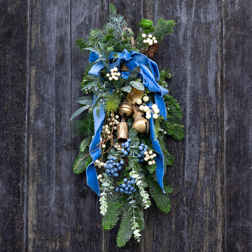 Blue Bell Hanging Greenery