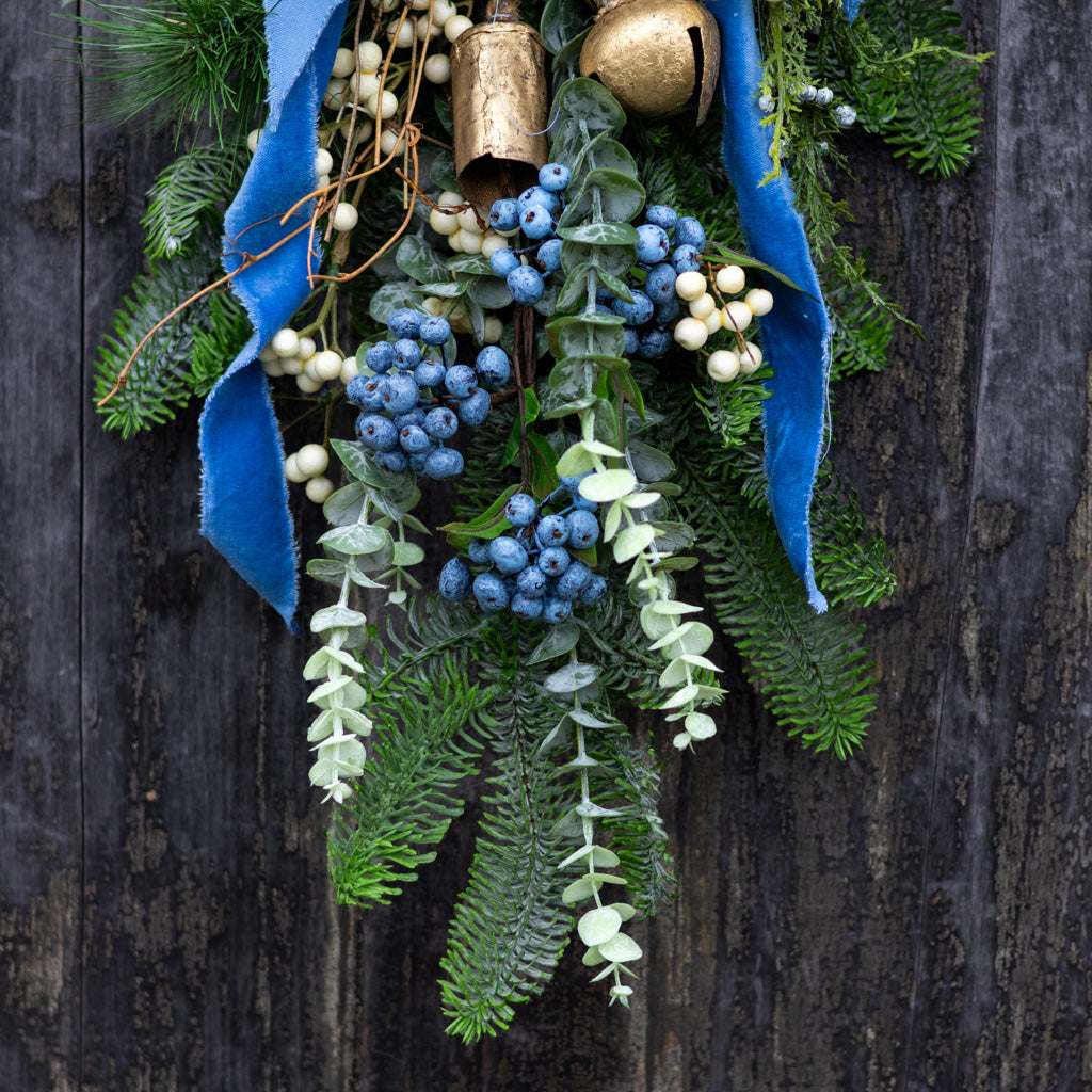 Blue Bell Hanging Greenery