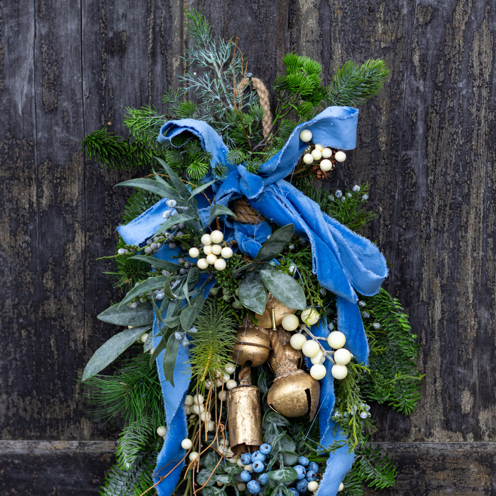 Blue Bell Hanging Greenery