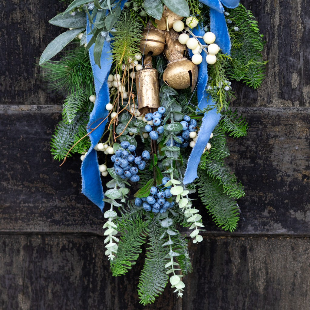Blue Bell Hanging Greenery