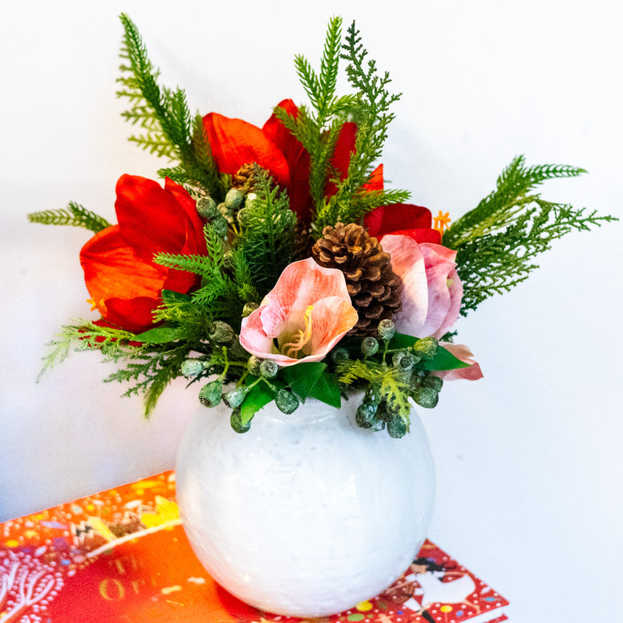 Joy Faux Floral Bouquet
