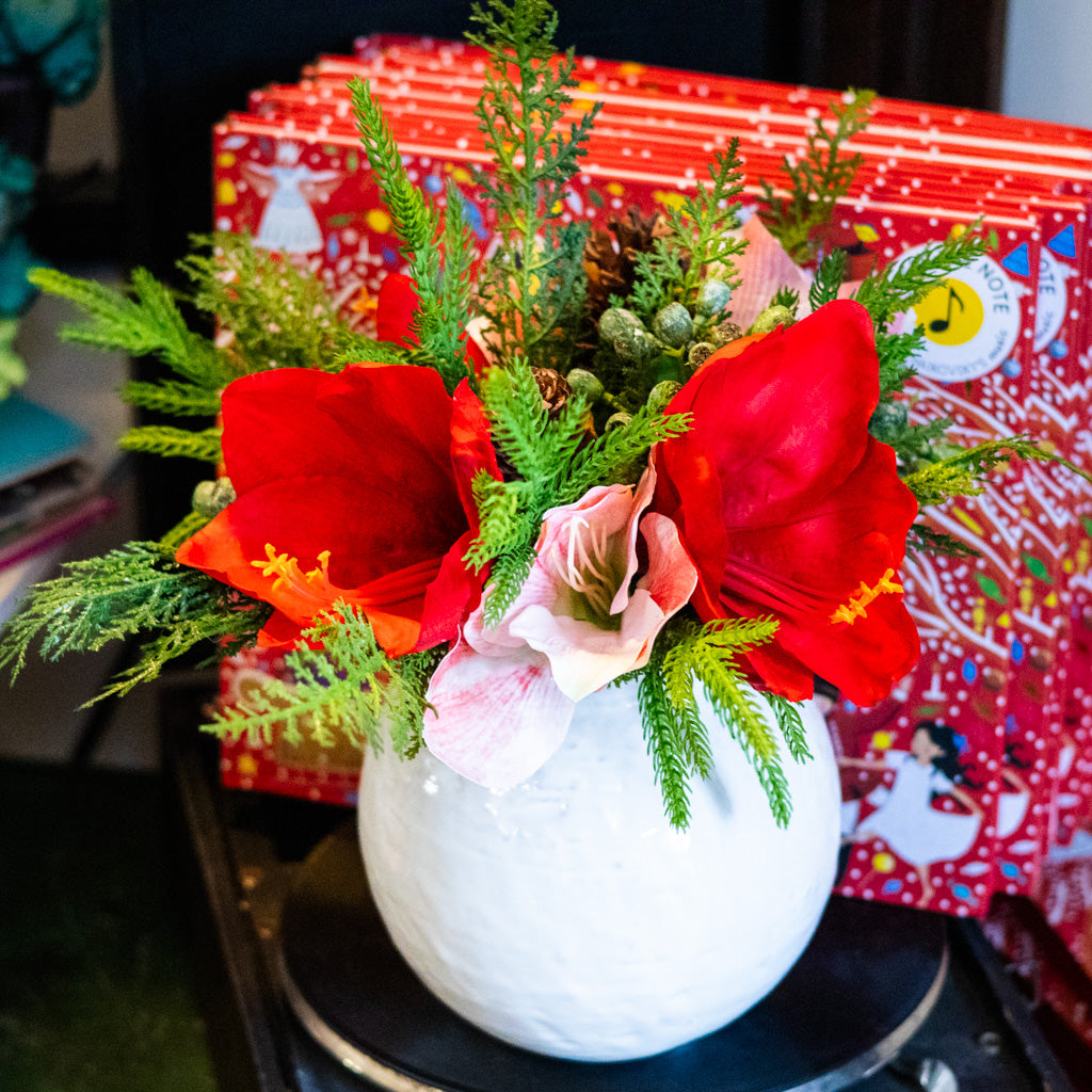 Joy Faux Floral Bouquet