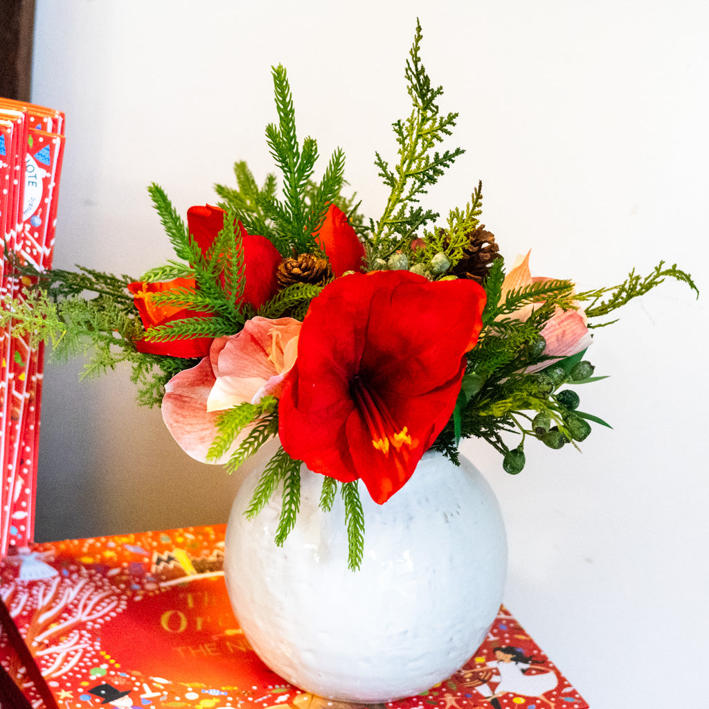 Joy Faux Floral Bouquet