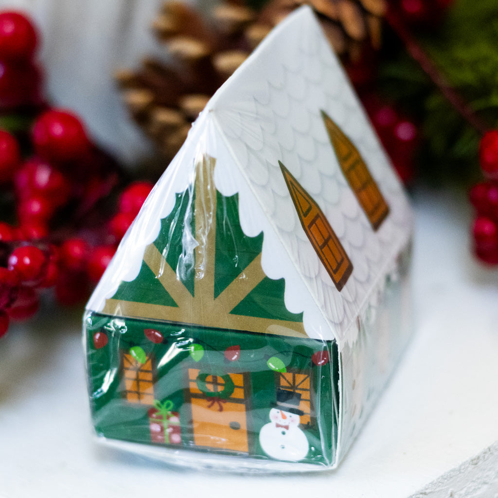 Green House Safety Matches in House Shaped Matchbox