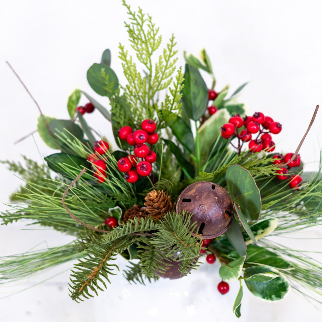 Jingle Bell Petite Faux Bouquet