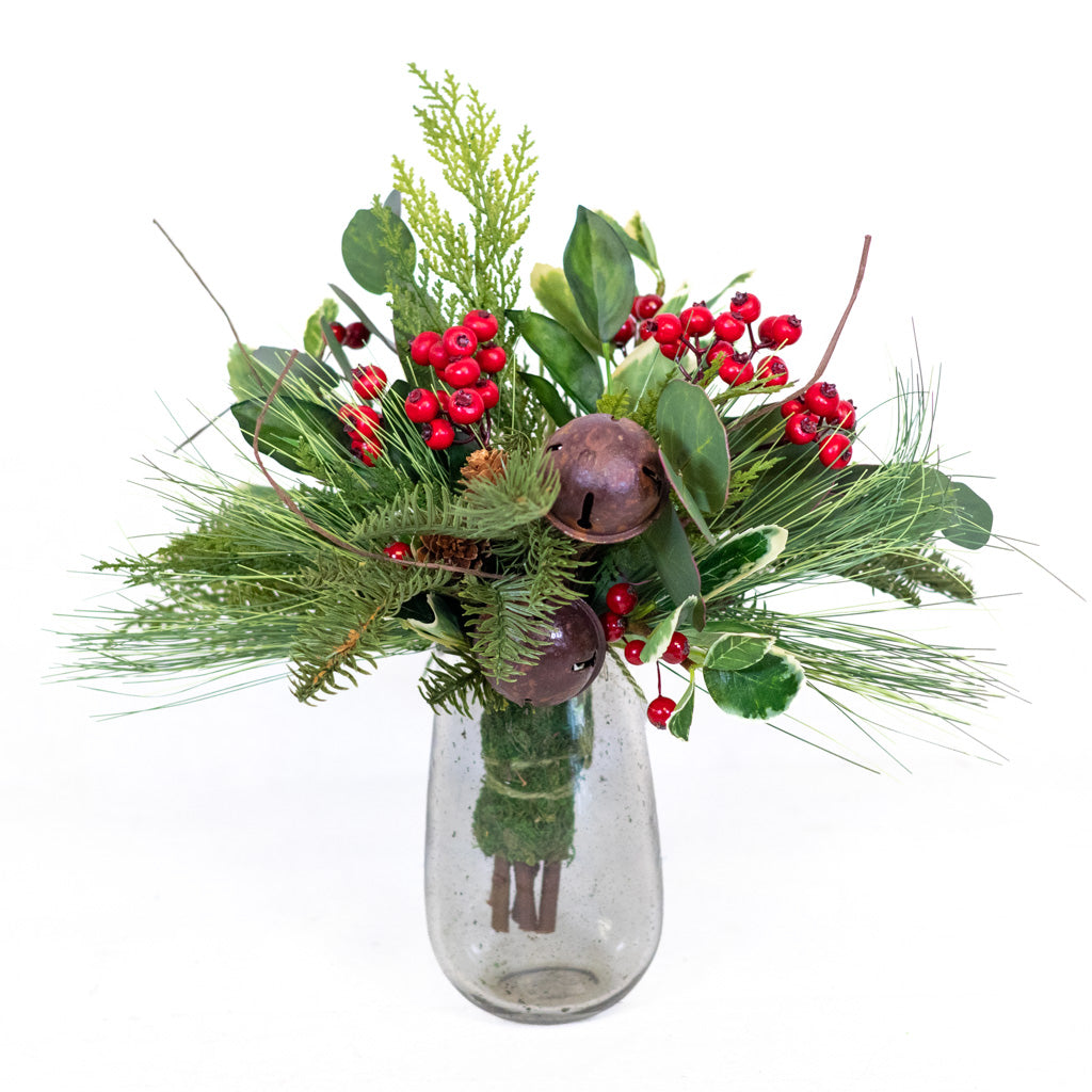 Jingle Bell Petite Faux Bouquet